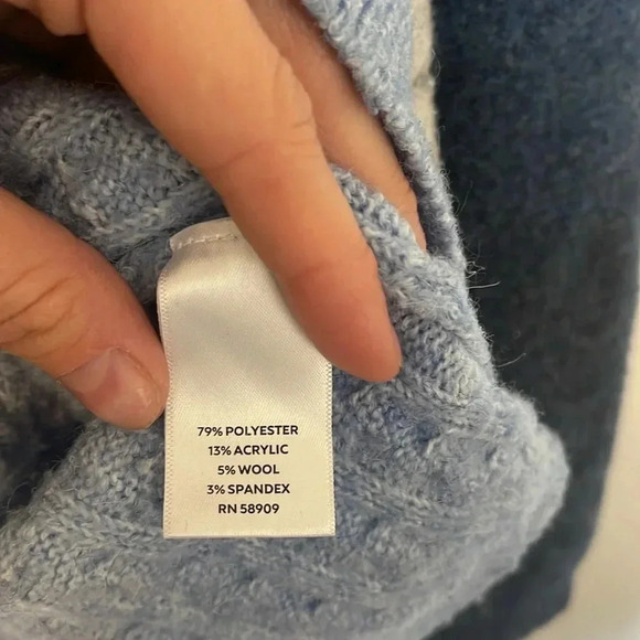 Westbound color block quarter zip wool sweater - Picture 6 of 7